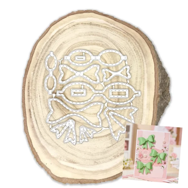 troquel suaje set de moños con perspunte web